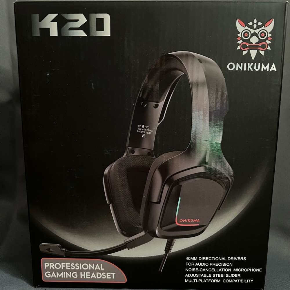 Onikuma K20 Professional Gaming Headset